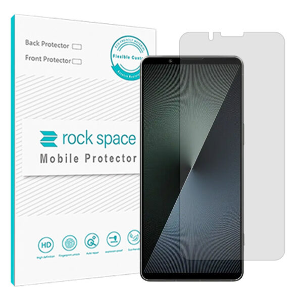 گلس سونی Xperia 1 VII مدل نانو هیدروژل شفاف برند راک اسپیس کد S