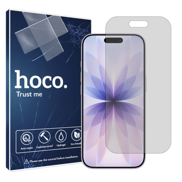 گلس اپل iPhone 17 مدل هیدروژلی مات برند هوکو کد S