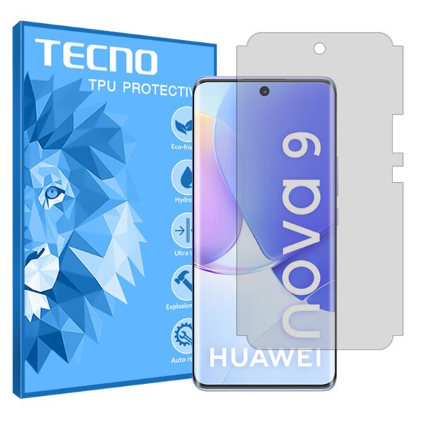 گلس هوآوی nova 9 مدل شفاف برند تکنو کد M