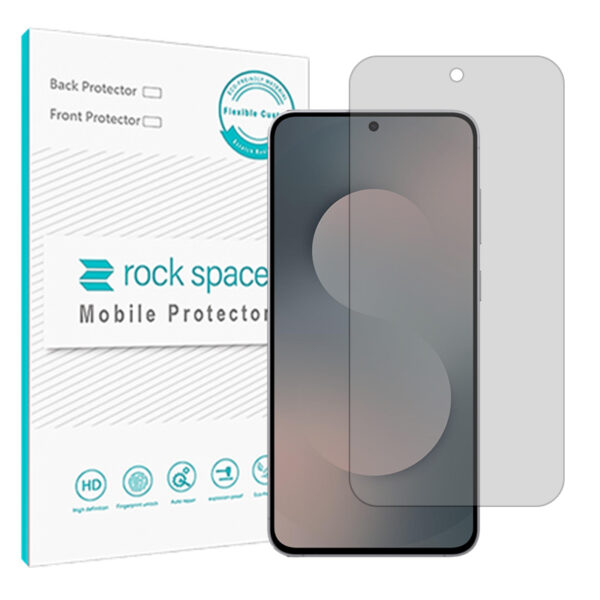گلس سامسونگ Galaxy S25 FE مدل نانو هیدروژل مات برند راک اسپیس کد S