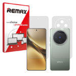 گلس صفحه نمایش و پشت گوشی ویوو X200 مدل هیدروژلی مات برند ریمکس کد SS