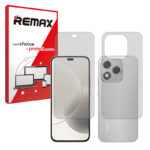 گلس صفحه نمایش و پشت گوشی آنر Honor 400 Lite مدل هیدروژلی مات برند ریمکس کد SS