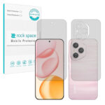 گلس صفحه نمایش و پشت گوشی آنر Honor 400 Pro (China) مدل نانو هیدروژل شفاف برند راک اسپیس کد SS