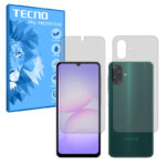 گلس صفحه نمایش و پشت گوشی سامسونگ Galaxy A07 مدل هیدروژلی شفاف برند تکنو کد SS