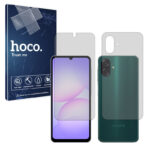 گلس صفحه نمایش و پشت گوشی سامسونگ Galaxy A07 مدل مات برند هوکو کد SS