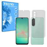 گلس صفحه نمایش و پشت گوشی سامسونگ Galaxy A26 مدل هیدروژلی شفاف برند تکنو کد SS