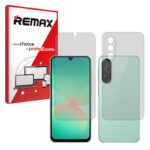 گلس صفحه نمایش و پشت گوشی سامسونگ Galaxy A26 مدل هیدروژلی شفاف برند ریمکس کد SS