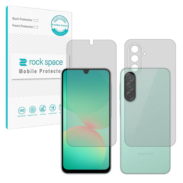 گلس سامسونگ Galaxy A26 مدل نانو هیدروژل شفاف برند راک اسپیس کد S