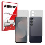 گلس صفحه نمایش و پشت گوشی سامسونگ Galaxy S25 FE مدل هیدروژلی مات برند ریمکس کد SS