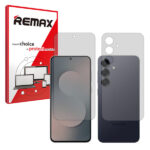 گلس صفحه نمایش و پشت گوشی سامسونگ Galaxy S25 FE مدل هیدروژلی مات برند ریمکس کد SS