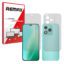 گلس صفحه نمایش و پشت گوشی آنر Honor 400 Lite مدل هیدروژلی شفاف برند ریمکس کد SS