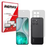 گلس صفحه نمایش و پشت گوشی آنر X8c مدل هیدروژلی مات برند ریمکس کد SS