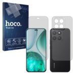 گلس صفحه نمایش و پشت گوشی آنر X8c مدل شفاف برند هوکو کد SS