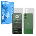 گلس صفحه نمایش و پشت گوشی موتورولا Moto G35 مدل هیدروژلی شفاف برند تکنو کد SS