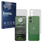 گلس صفحه نمایش و پشت گوشی موتورولا Moto G35 مدل مات برند هوکو کد SS