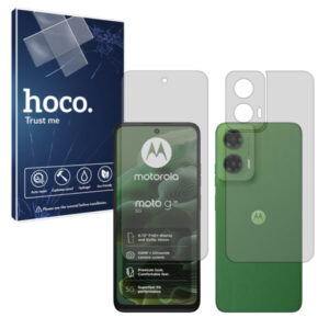 گلس صفحه نمایش و پشت گوشی موتورولا Moto G35 مدل مات برند هوکو کد SS