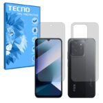 گلس صفحه نمایش و پشت گوشی شیائومی Poco C85 مدل هیدروژلی مات برند تکنو کد SS