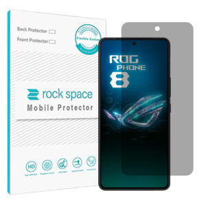 گلس ایسوس Rog Phone 8 مدل نانو هیدروژل پرایوسی برند راک اسپیس کدS