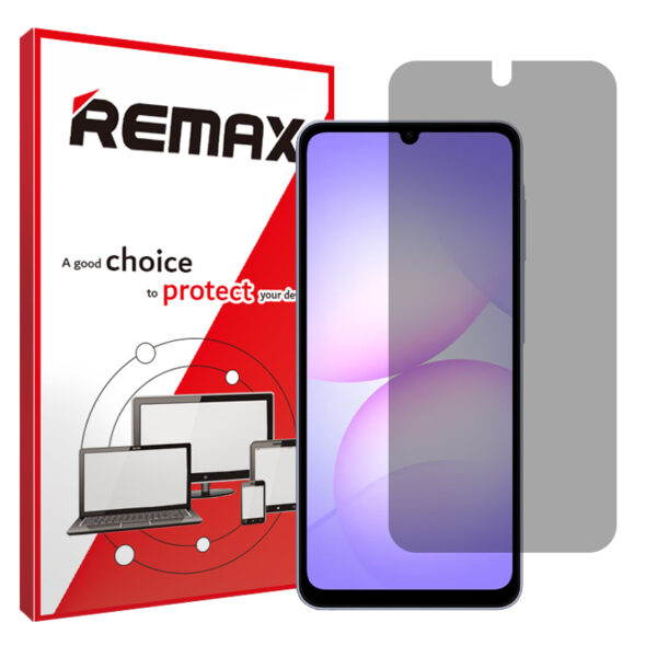 گلس سامسونگ Galaxy A07 مدل هیدروژلی پرایوسی برند ریمکس کد S
