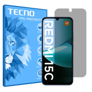 گلس شیائومی Redmi 15C 4G مدل هیدروژلی پرایوسی برند تکنو کد S