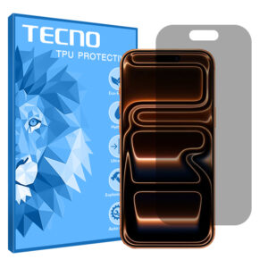 گلس اپل iPhone 17 Pro Max مدل هیدروژلی پرایوسی برند تکنو کد S