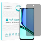 گلس صفحه نمایش و پشت گوشی ریلمی Note 60 مدل نانو هیدروژل مات برند راک اسپیس کد SS