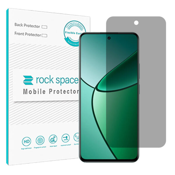 گلس ریلمی Realme 12 Plus مدل نانو هیدروژل پرایوسی برند راک اسپیس کدS
