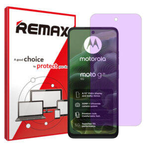 گلس موتورولا Moto G35 مدل هیدروژلی آنتی پرپل برند ریمکس کد S
