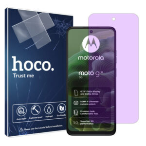 گلس موتورولا Moto G35 مدل هیدروژلی آنتی پرپل برند هوکو کد S