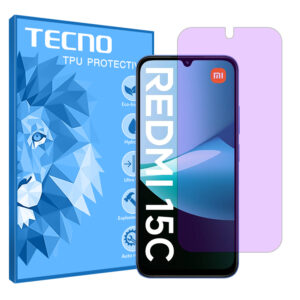 گلس شیائومی Redmi 15C 4G مدل هیدروژلی آنتی پرپل برند تکنو کد S