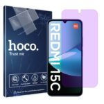 گلس شیائومی Redmi 15C 4G مدل هیدروژلی آنتی پرپل برند هوکو کد S