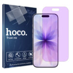 گلس اپل iPhone 17 مدل هیدروژلی آنتی پرپل برند هوکو کد S