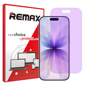 گلس اپل iPhone 17 مدل هیدروژلی آنتی پرپل برند ریمکس کد S