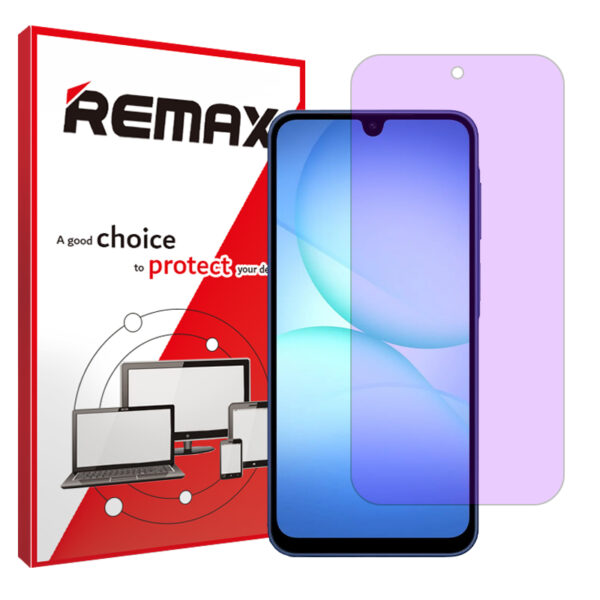 گلس سامسونگ Galaxy A17 مدل هیدروژلی آنتی پرپل برند ریمکس کد S