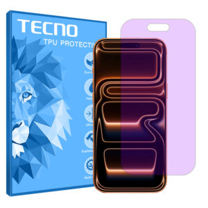 گلس اپل iPhone 17 Pro Max مدل هیدروژلی آنتی پرپل برند تکنو کد S
