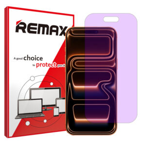 گلس اپل iPhone 17 Pro مدل هیدروژلی آنتی پرپل برند ریمکس کد S