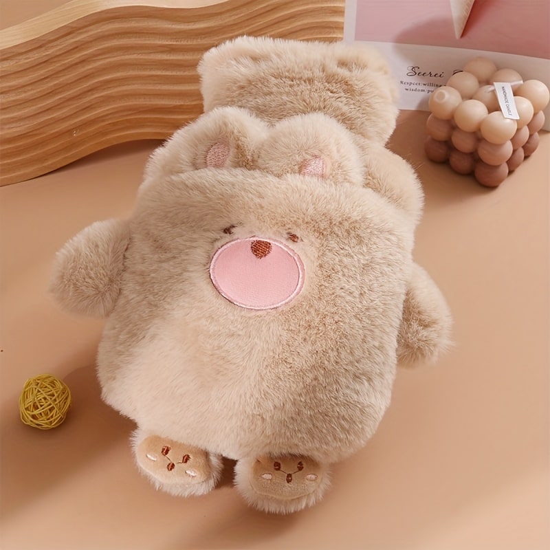 کیسه آب گرم بنکس مدل T5577 طرح عروسک خرسی ظرفیت 1 لیتر