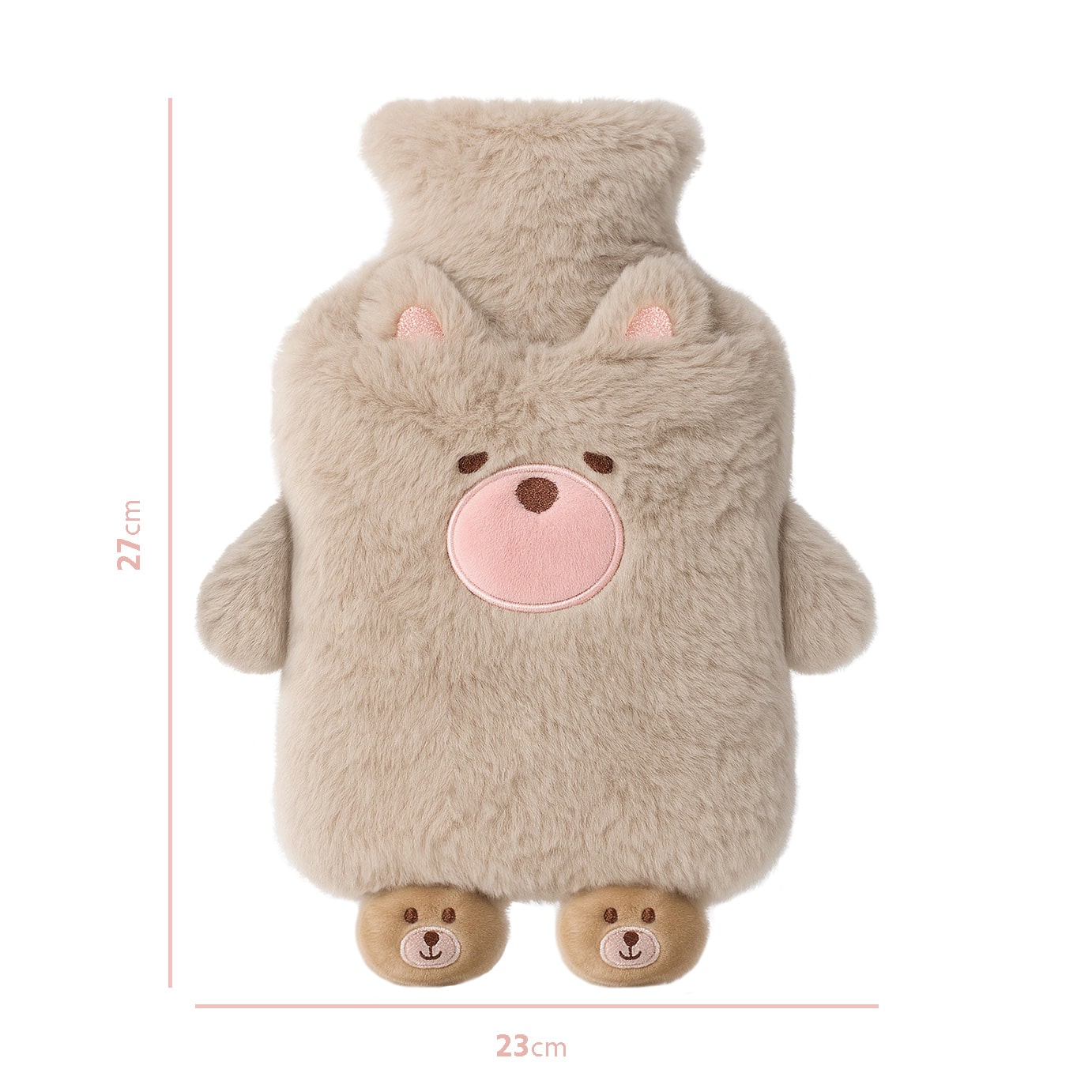 کیسه آب گرم بنکس مدل T5577 طرح عروسک خرسی ظرفیت 1 لیتر