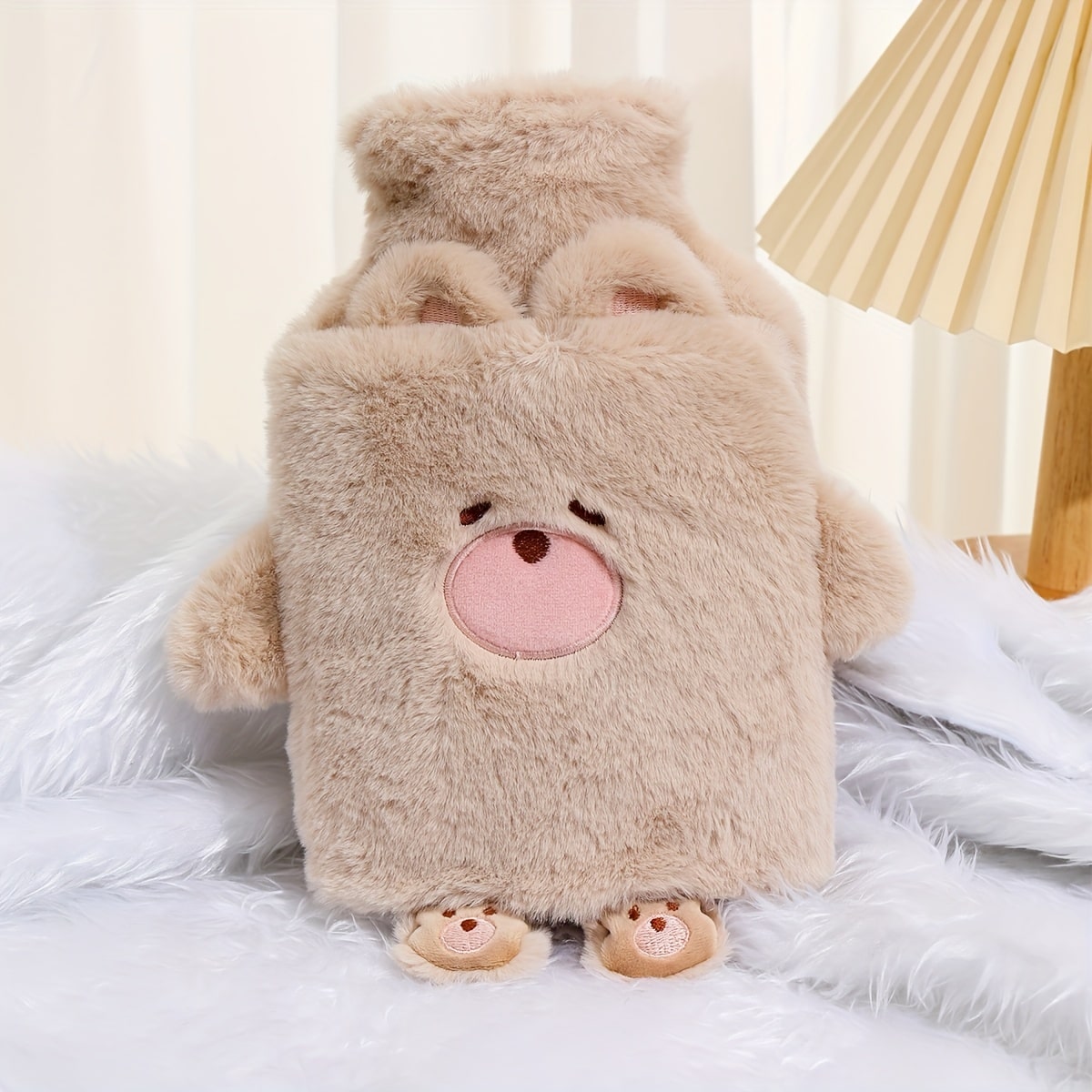 کیسه آب گرم بنکس مدل T5577 طرح عروسک خرسی ظرفیت 1 لیتر