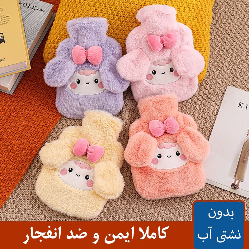 کیسه آب گرم بنکس مدل T5577 طرح عروسکی ظرفیت 1 لیتر