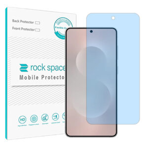 گلس سامسونگ Galaxy S25 Edge مدل نانو هیدروژل آنتی بلو برند راک اسپیس کد S