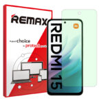 گلس شیائومی Redmi 15 4G مدل گرین لایت برند ریمکس کد S