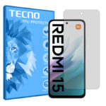 گلس شیائومی Redmi 15 4G مدل هیدروژلی مات برند تکنو کد S