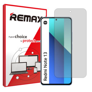 گلس شیائومی Redmi Note 13 4G مدل هیدروژلی شفاف برند ریمکس کد S