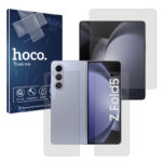 گلس صفحه نمایش و پشت گوشی سامسونگ Galaxy Z Fold5 مدل شفاف برند هوکو کد LSS