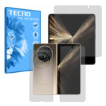 گلس صفحه نمایش و پشت گوشی گوگل آنر Magic V5 5G مدل مات برند تکنو کد LSS