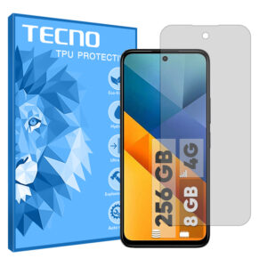گلس شیائومی Poco M6 4G مدل هیدروژلی شفاف برند تکنو کد S