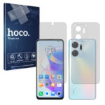 گلس صفحه نمایش و پشت گوشی آنر X7a مدل شفاف برند هوکو کد SS