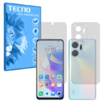 گلس صفحه نمایش و پشت گوشی آنر X7a مدل هیدروژلی شفاف برند تکنو کد SS