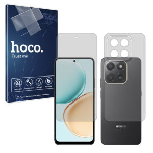 گلس صفحه نمایش و پشت گوشی آنر Honor 400 Smart مدل مات برند هوکو کد SS